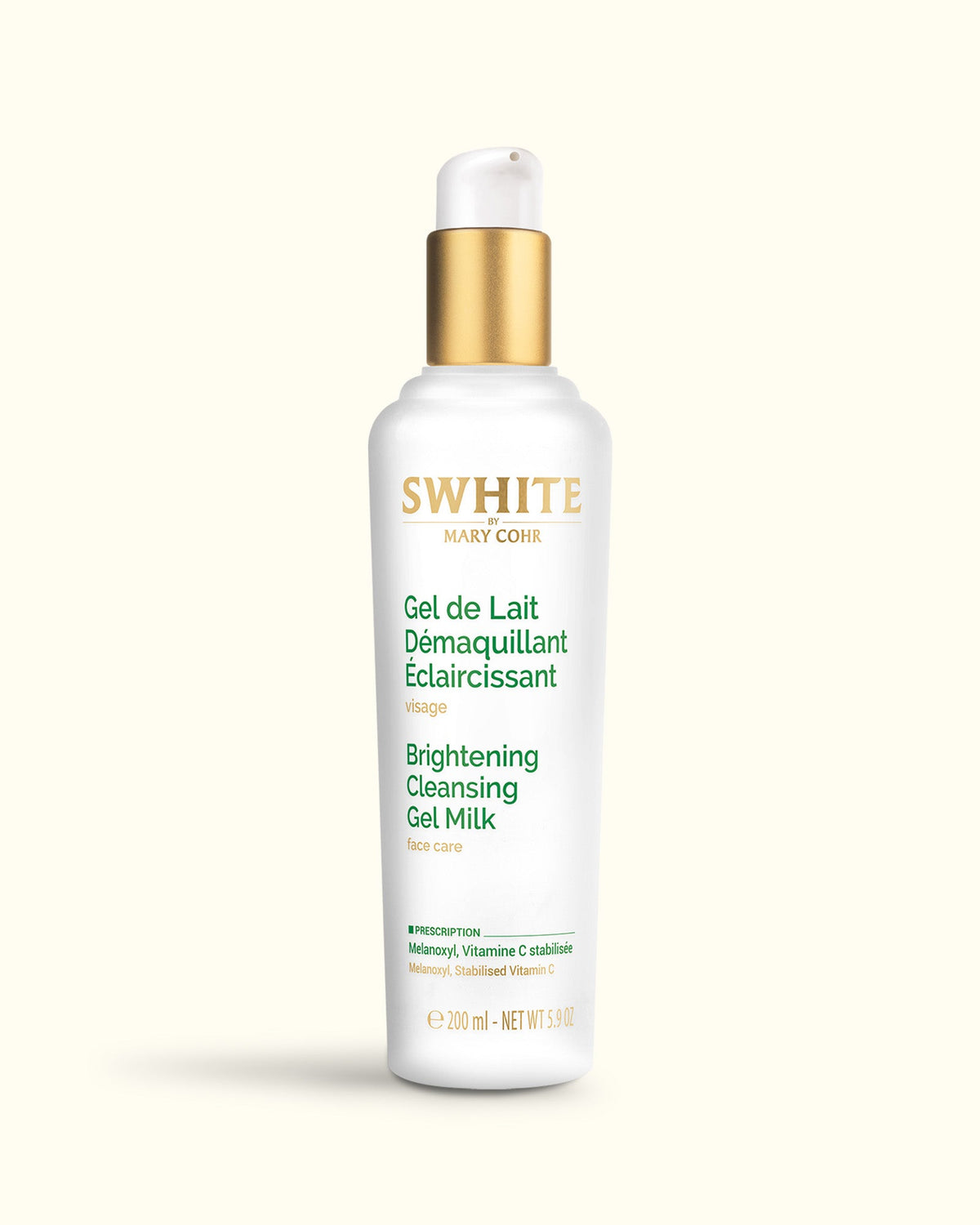 Gel de Lait Démaquillant Éclaircissant