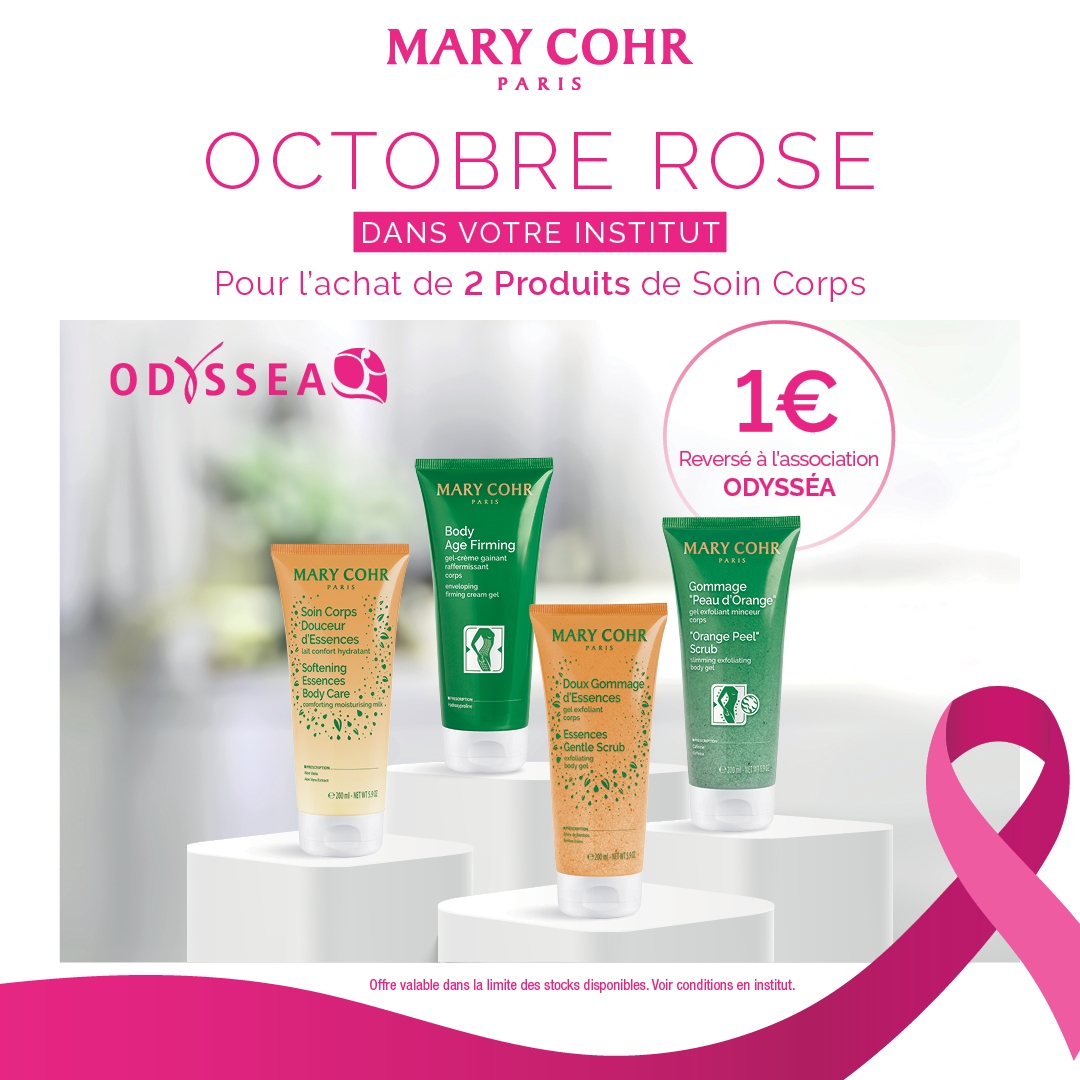 Octobre Rose x Mary Cohr